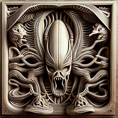 3D model giger (STL)